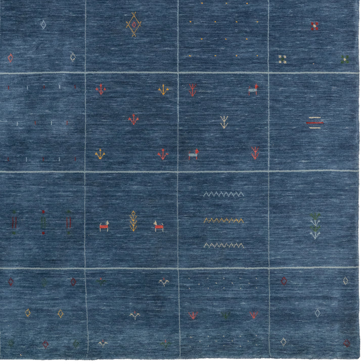 Indo-Gabbeh II Collection - Cobalt Blue