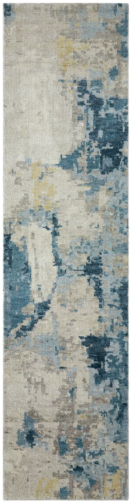 Izette Collection 12642 - Blue Tones/Vanilla