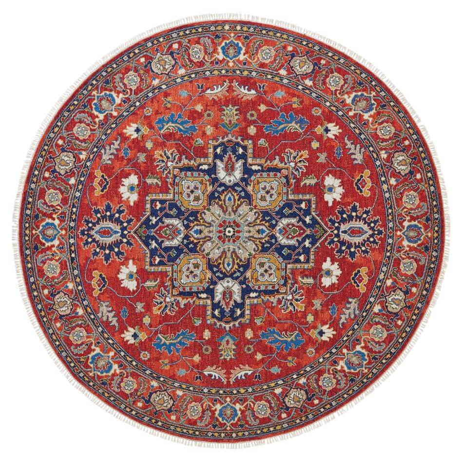Sullivan Collection scarlet (rust)/navy