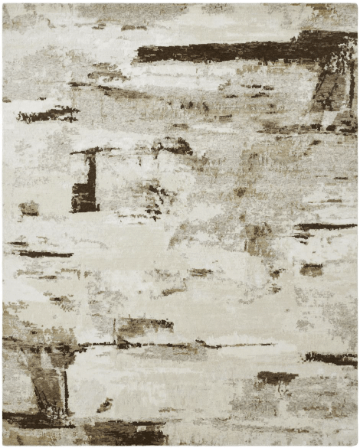 Ontario Collection 111682 Brown Tones/Ivory Abstract