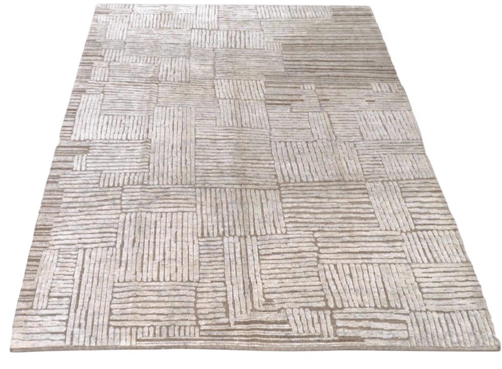 Moroccan Style (8x10) ivory/camel – Kirishian Rugs