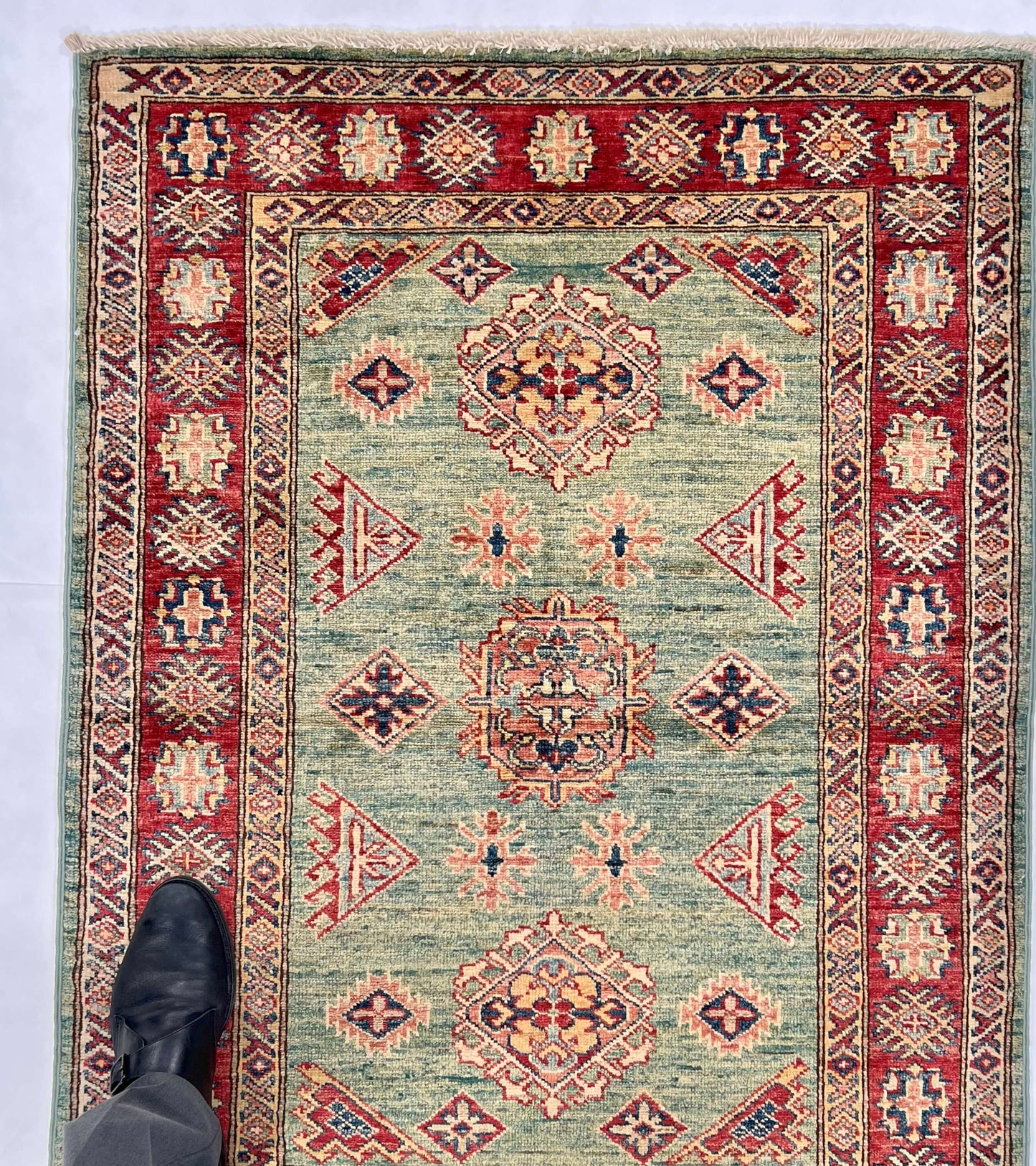 Super Kazak (3'00"x4'00") green/red