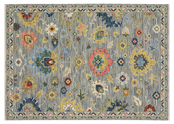 Laurel Collection 12888G2 Gray – Kirishian Rugs
