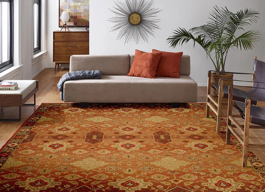 Fitting an Area Rug into Your Living Room
