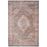 Acadia Collection Merlot Red Full Size Imported Area Rug