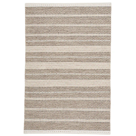 Top view of imported rug from Alpine Collection Sand