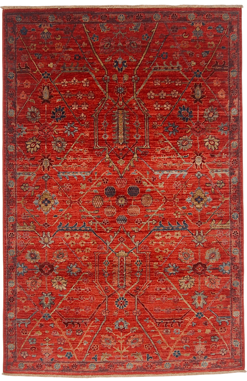 Aryana-Khotan (3'11 x6'00") red