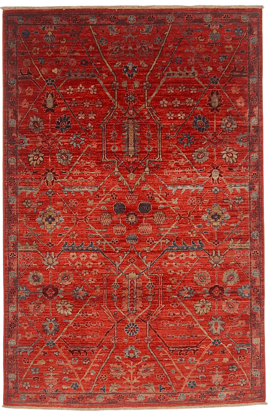 Aryana-Khotan (3'11 x6'00") red
