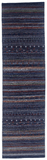 Gabbeh Runner (2'08"x9'09") Navy