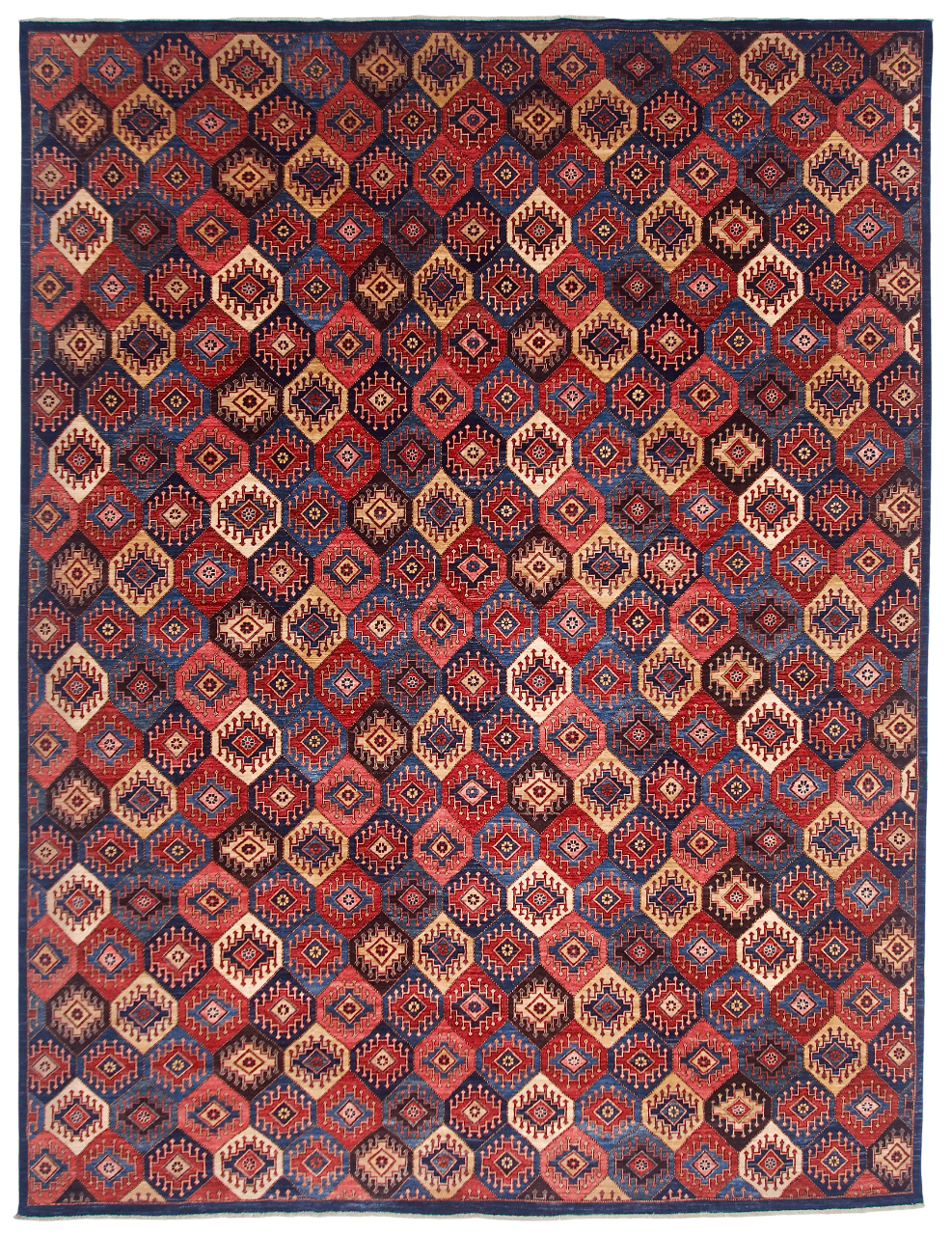 Aryana-Yalameh (8'11"x11'08") multicolor/navy