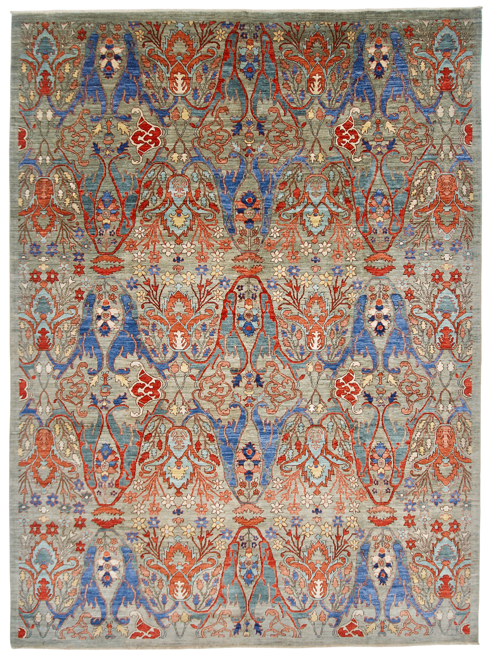 Aryana-Bidjar (9'00"x12'02") light green