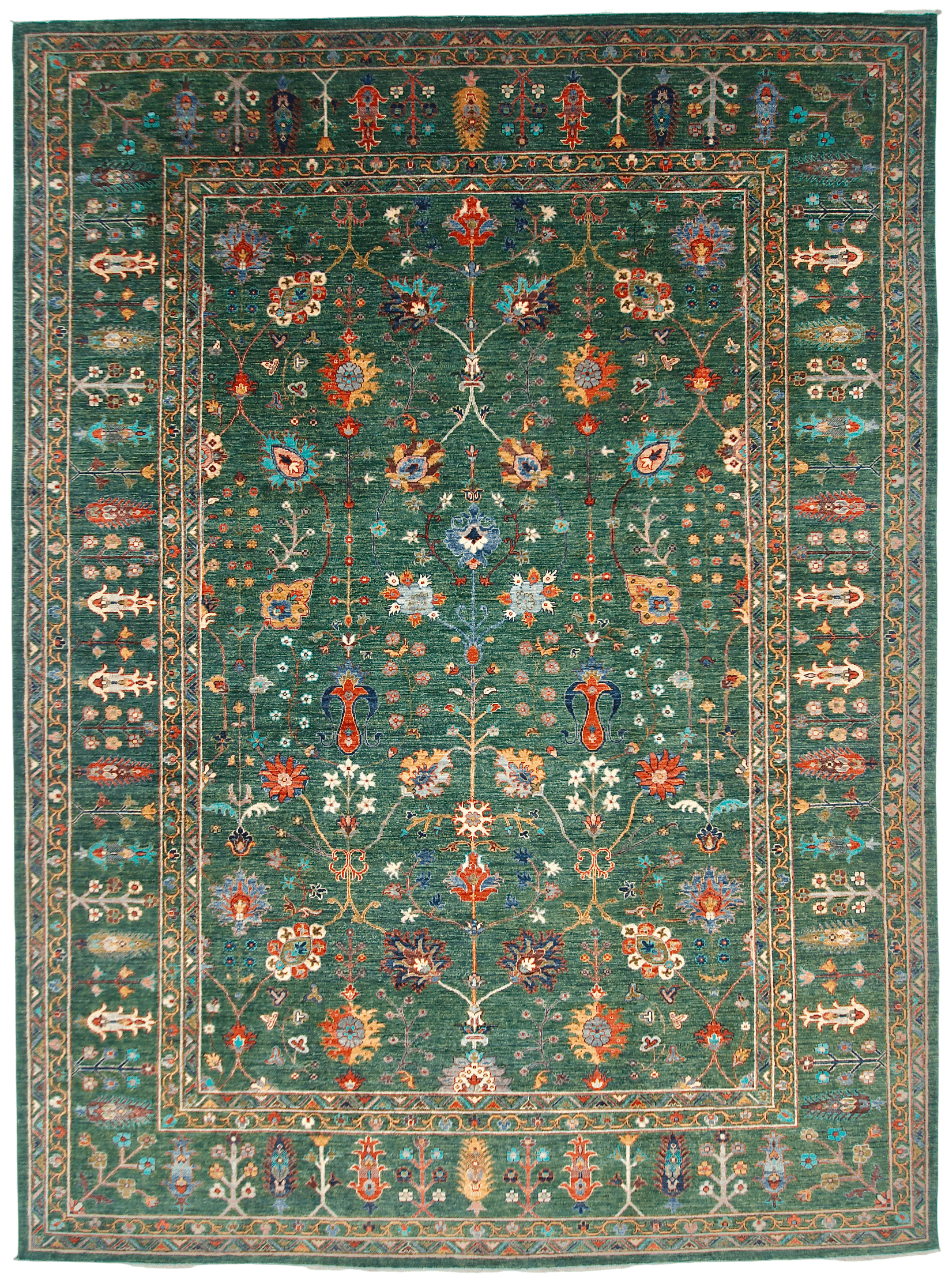 Fine Aryana (8'11"x11'11") green