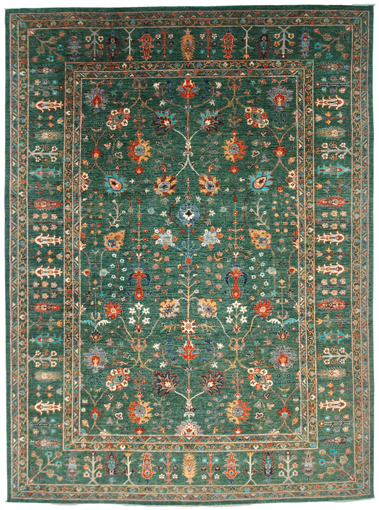Fine Aryana (8'11"x11'11") green
