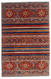 Kazak Khorjin (3'05"x5'03") red