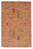 Nooristan -Tree of Life (5'11"x9'02") peach/multicolor