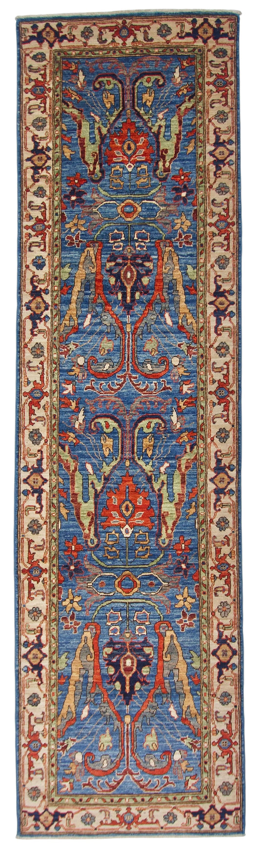Aryana - Bidjar (2'08"x9'10") blue/ivory