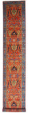 Aryana - Bidjar (2'09"x15'08") rust/blue