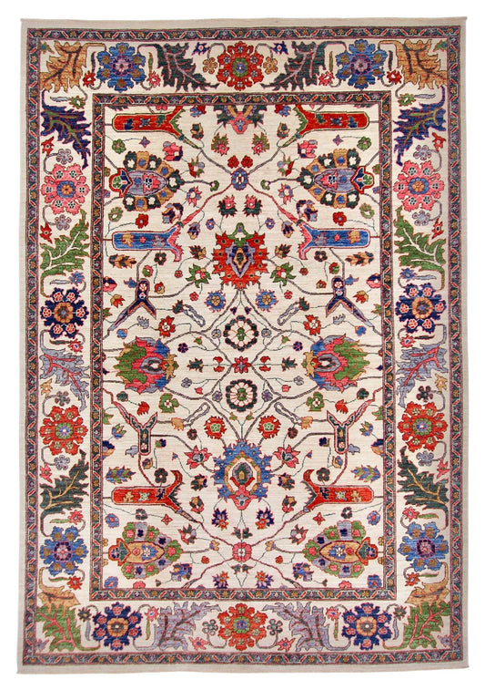 Aryana - Updated Bidjar (6'01"x8'10") ivory/multicolor