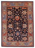 Aryana - Bidjar (6'01"x8'07") deep indigo/ivory/multicolor