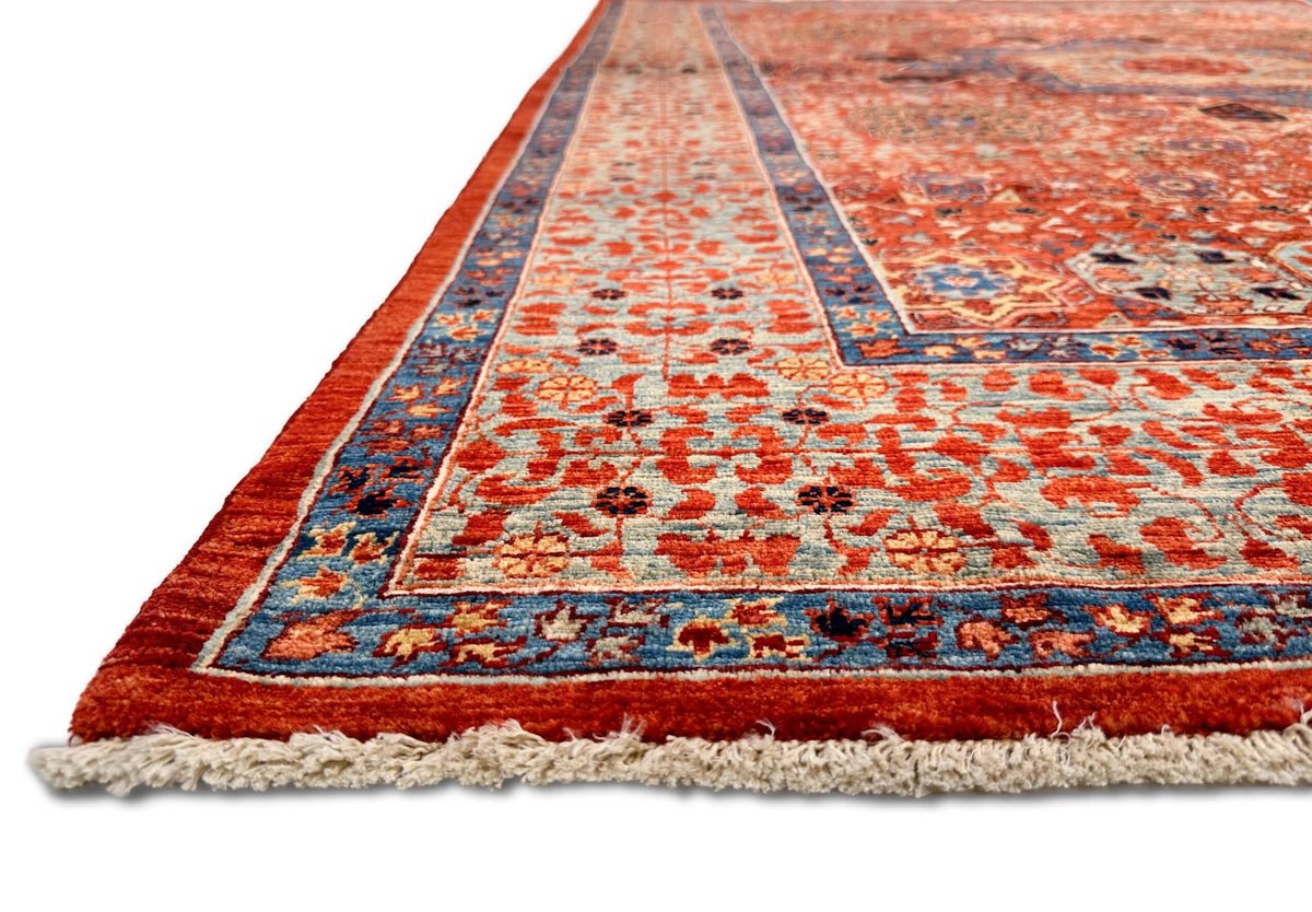 Nooristan - Mamluk (6'01"x8'09") red/teal