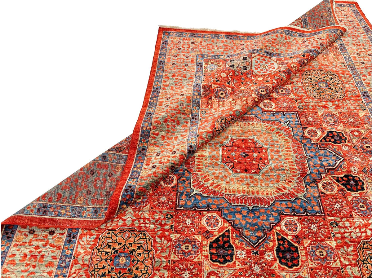 Nooristan - Mamluk (6'01"x8'09") red/teal