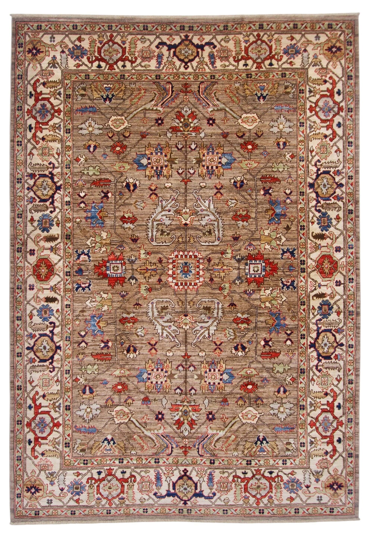 Aryana - Serapi (5'11"x8'07") natural-tan/ivory