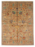Aryana - Sultani (5'00"x6'09") natural undyed/multicolor