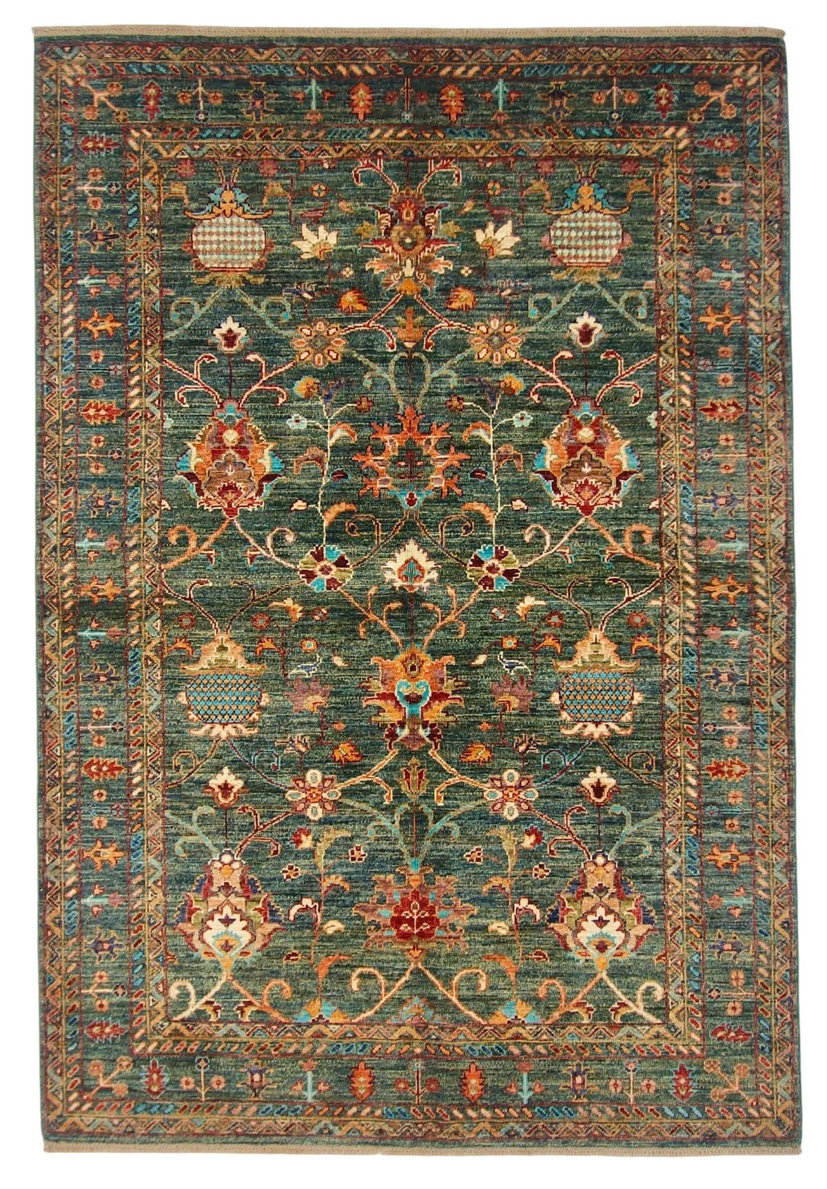 Aryana - Sultani (4'01"x6'00") green