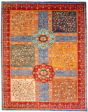 Fine Aryana - Royal Paradise Garden (9'08"x12'06") multicolor