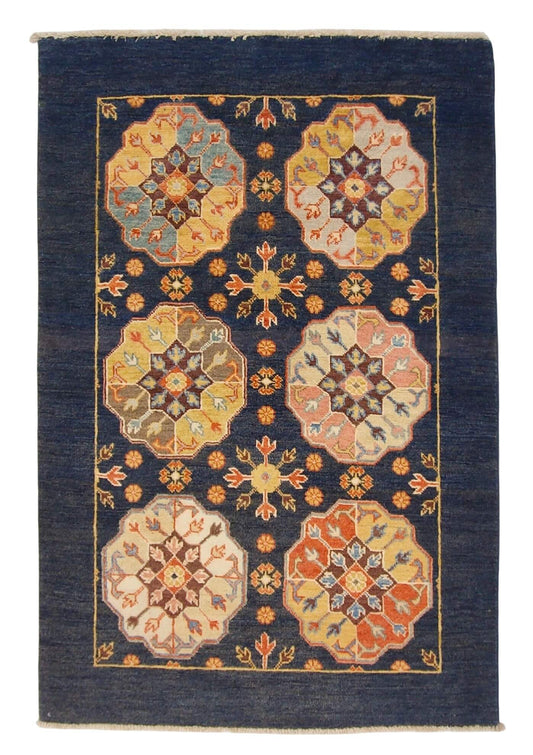 Ariana - Ersari (3'04"x4'11") navy