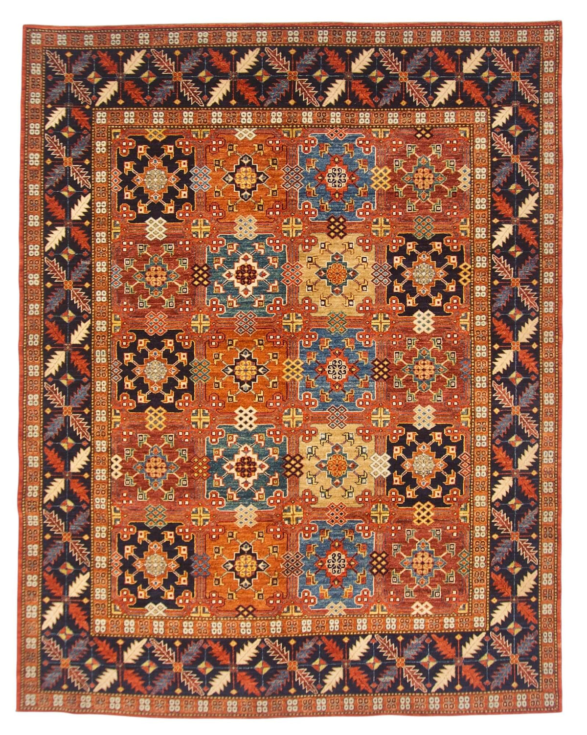 Fine Ariana - Ersari (6'01"x7'09") copper/multicolor