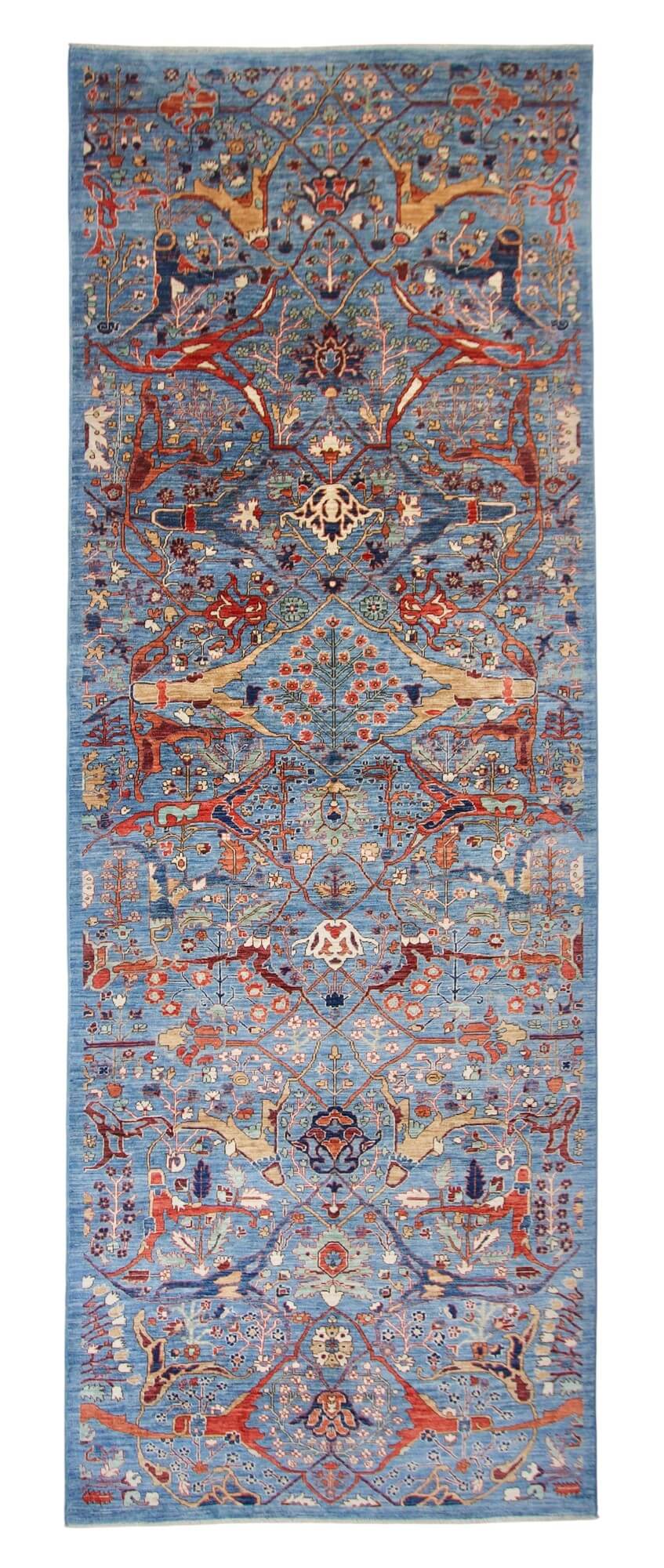 Faryab - Garus Bidjar (4'03"x11'09") lt.blue