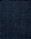 Wool & Bamboo Viscose Handloom (5x7) navy