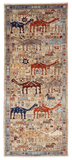 Caravan of Camels (2'11"x7'01") multicolor/beige