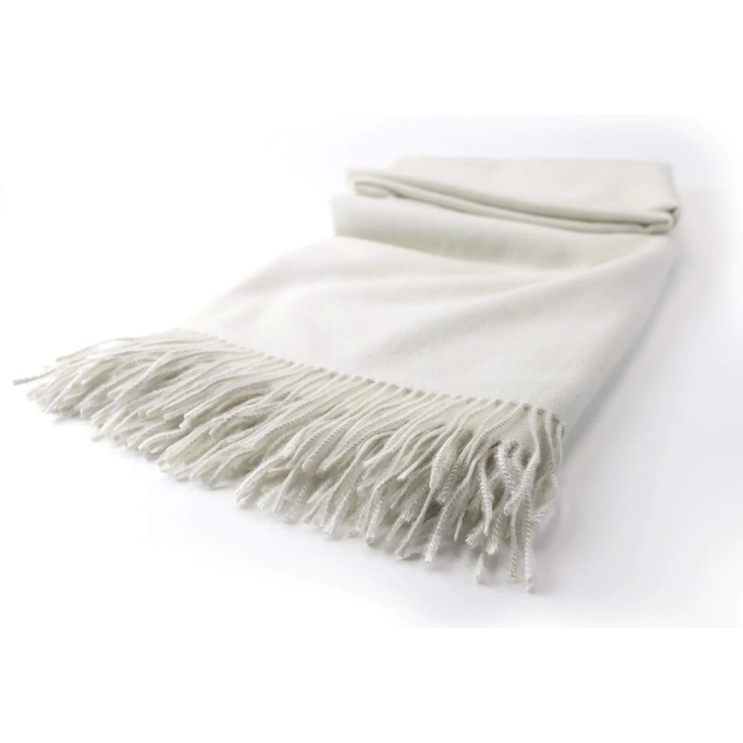 Edinburgh throw (50"x68") Cream