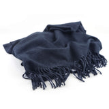 Edinburgh throw (50"x68") Denim Blue