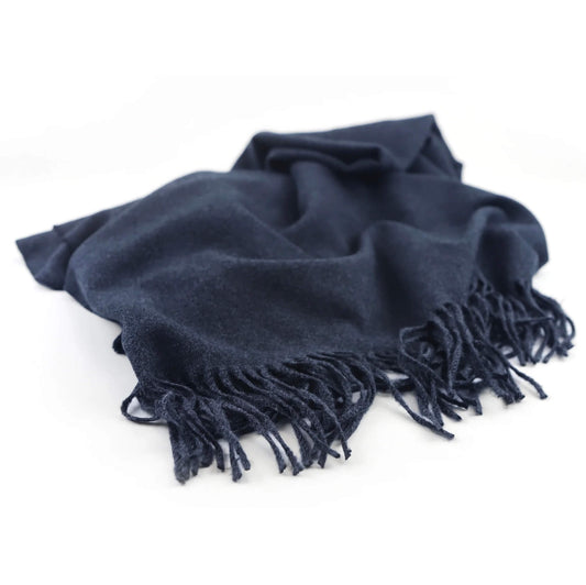 Edinburgh throw (50"x68") Denim Blue