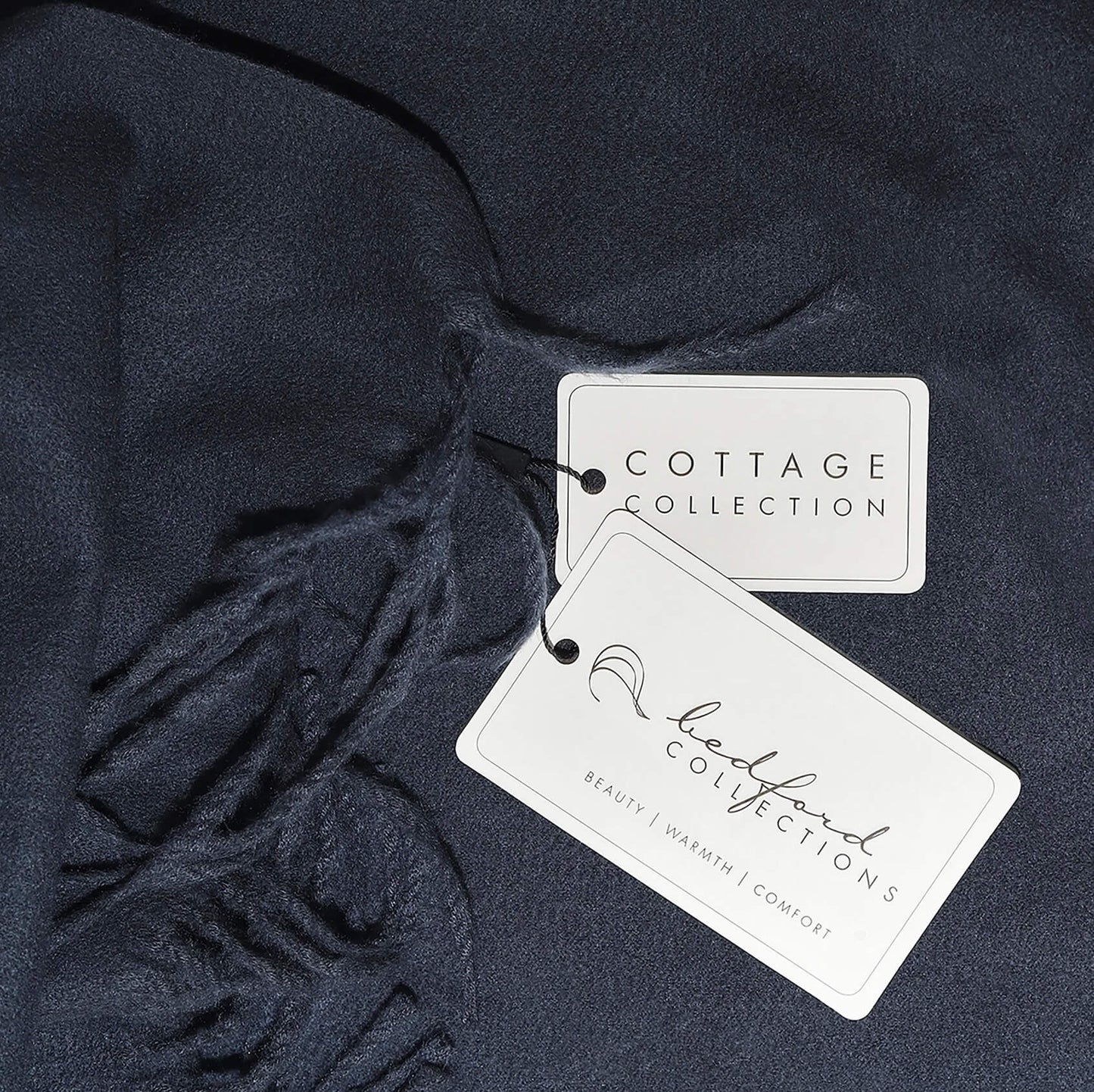 Edinburgh throw (50"x68") Denim Blue