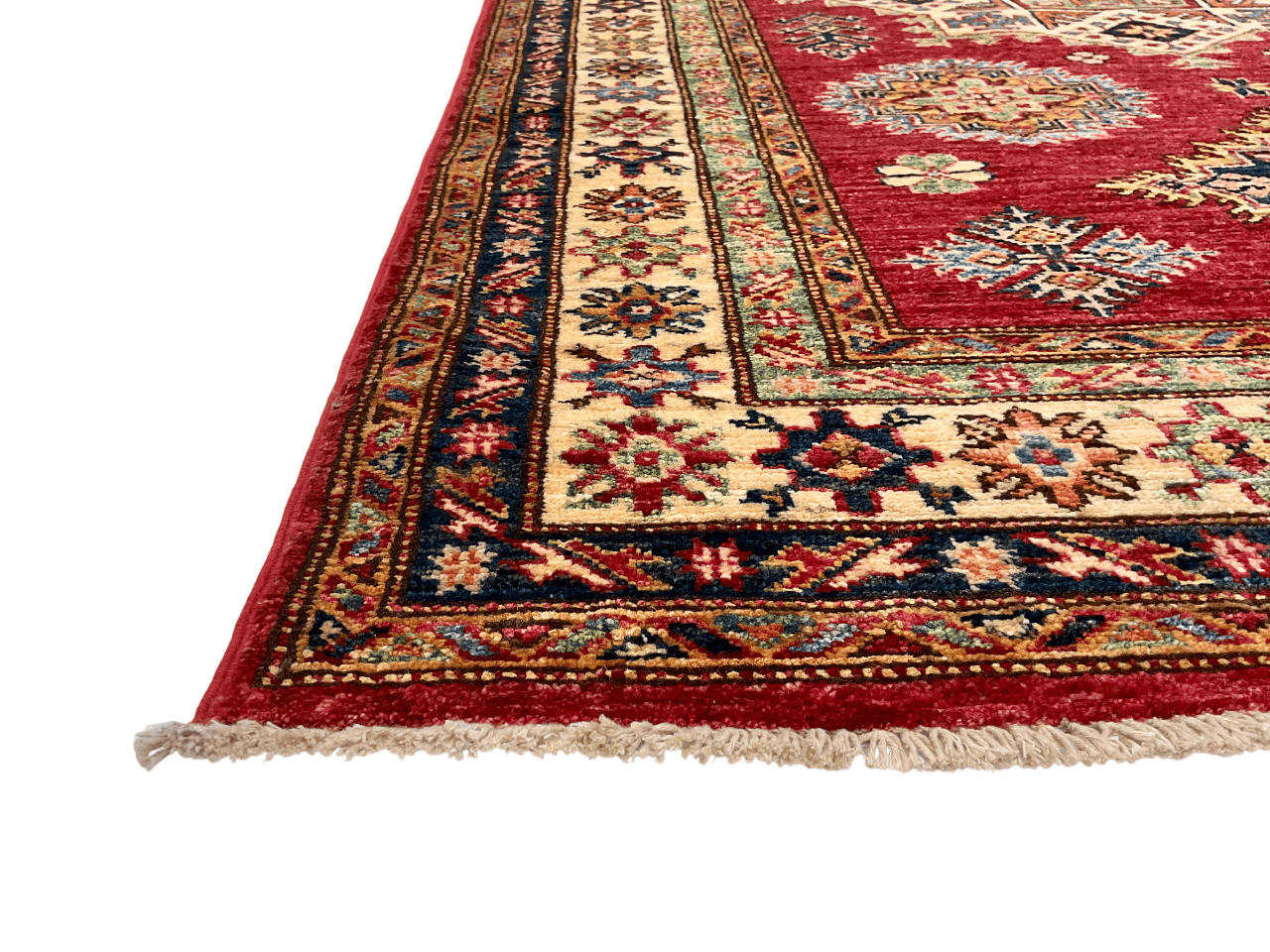 Super Kazak (3'11"x6'02") red/ivory