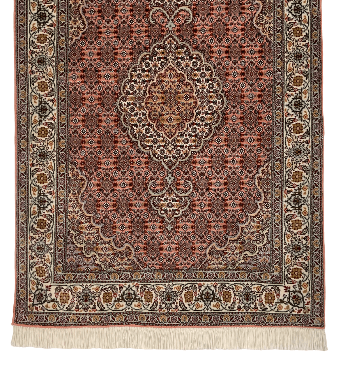 Persian Tabriz (2'09"x10'02") peach/ivory