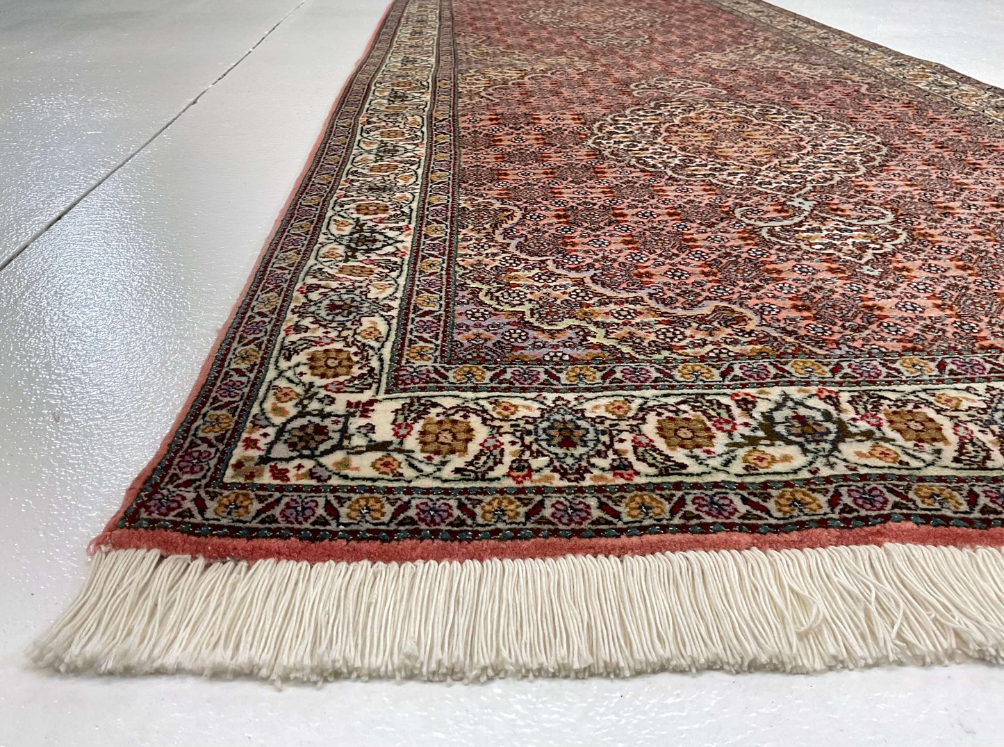 Persian Tabriz (2'09"x10'02") peach/ivory