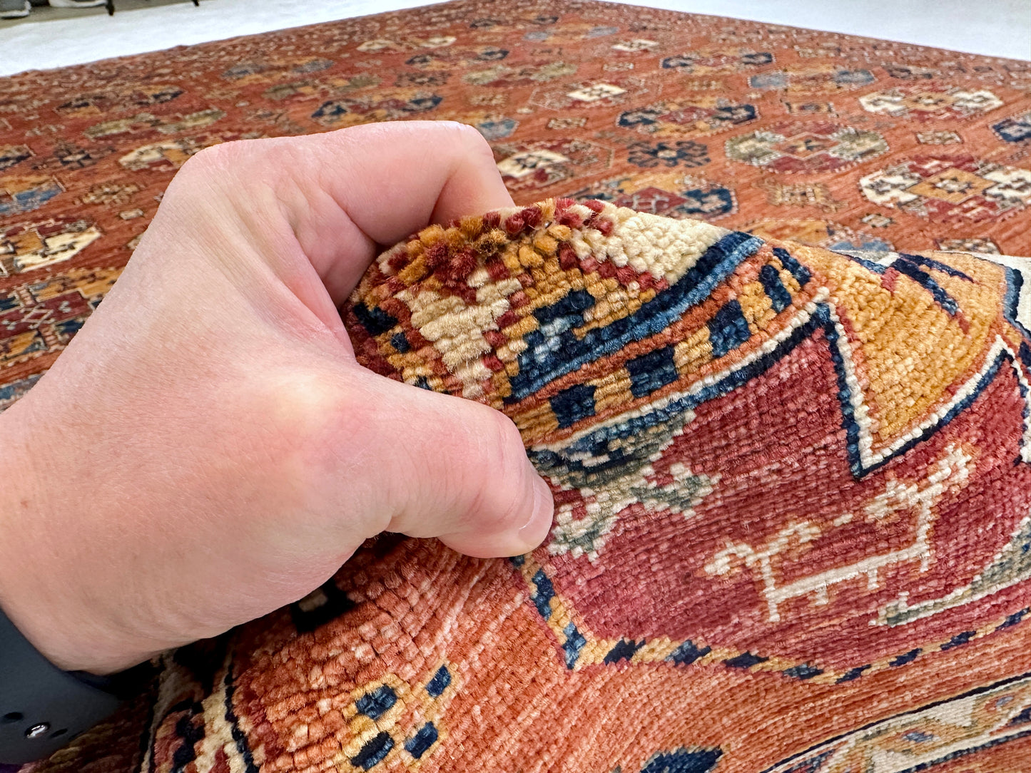 Ersari Bokhara (8'10"x12'04") rust