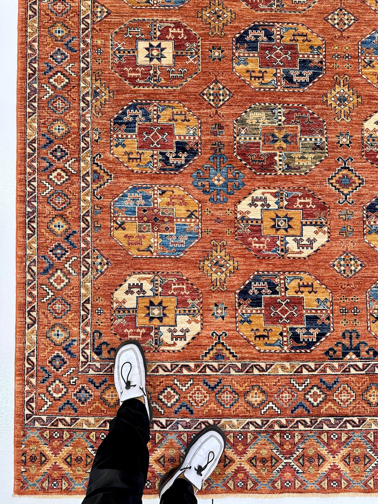 Ersari Bokhara (8'10"x12'04") rust