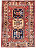 Super Kazak (3'10"x5'06") red/ivory