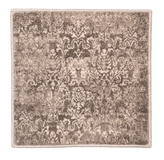 Wool Machine Loomed 18"x18" square (tan)
