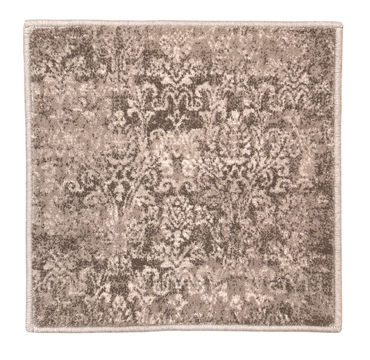 Wool Machine Loomed 18"x18" square (tan)