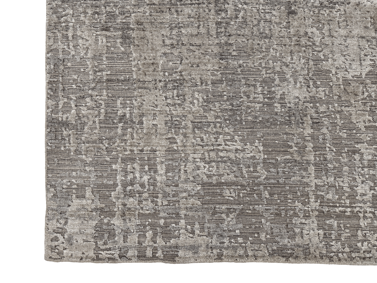 Hi-Low Textured Bamboo 6x9 (gray)