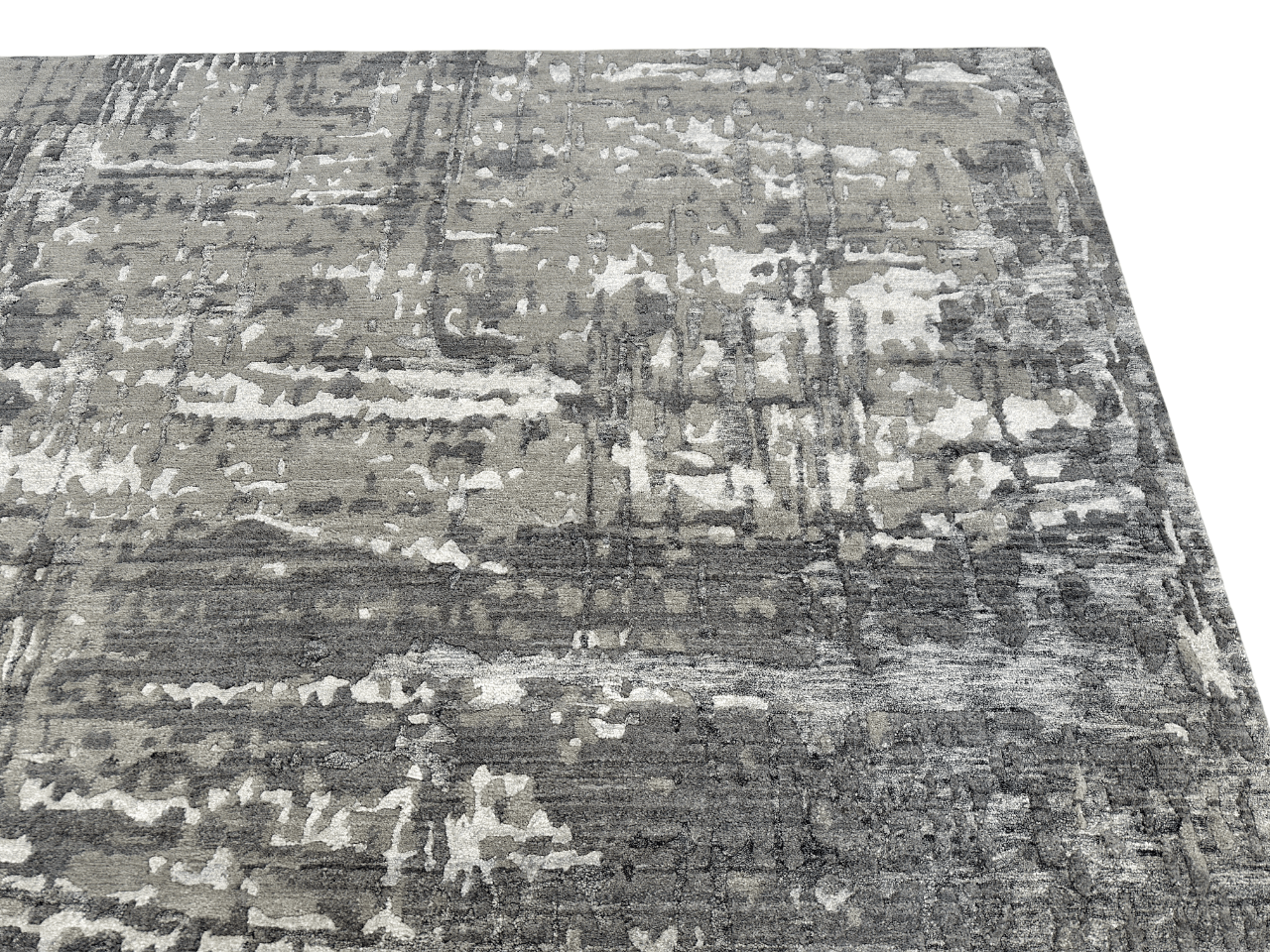 Modern, Carved Tibetan-Style 6x9 (dark gray)