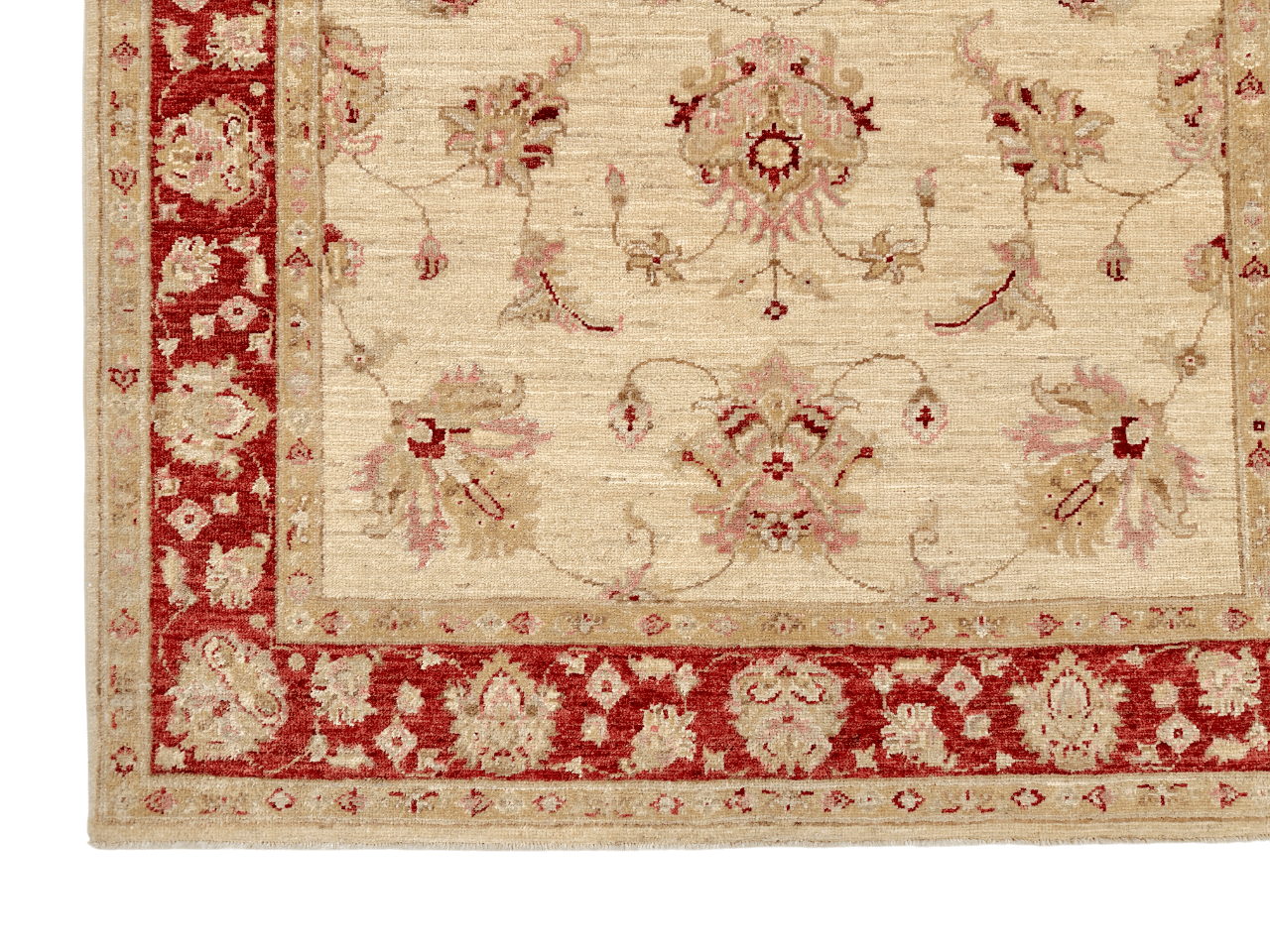 Chobi Farahan (3'11"x6'01') beige/red