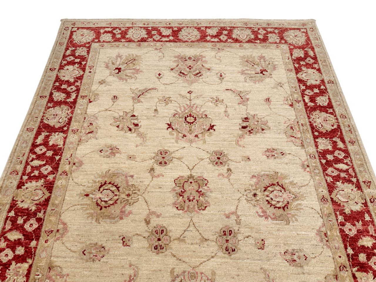 Chobi Farahan (3'11"x6'01') beige/red